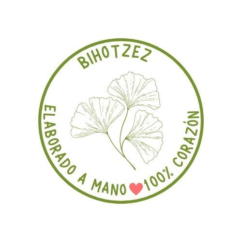 Logo de linea de productos naturalesBihotzez.